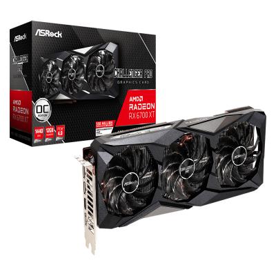 China Desktop for Asrock AMD Radeon RX 6700 XT Pro 12GB OC CPU 12gb GDDR6 (RX6700XT Challenger computer game graphics card support CLP 12GB) for sale