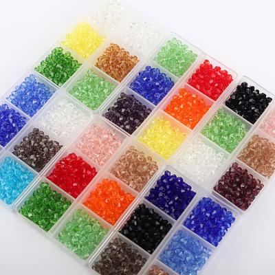 China Hot Sale 600 Pcs/Box Accessories 4mm Diamond Beads Beads Material Crystal Beads For DIY for sale