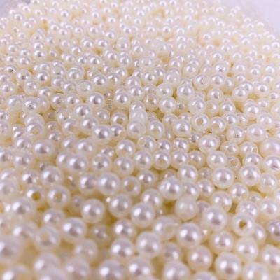 China Hot Selling 5mm Fashionable ABS Artificial Imitation Pearl Plastic Bead for sale