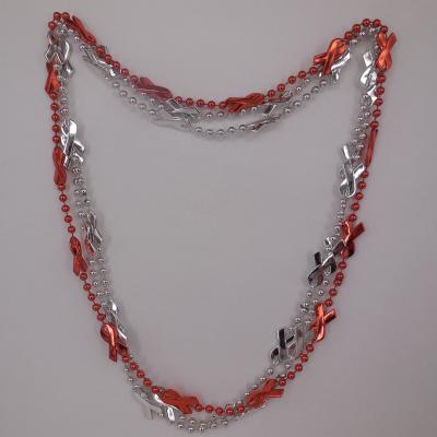 China Hot Sale DIY CRAFT Ribbon Shape Beads Necklace Plastic Beads for sale