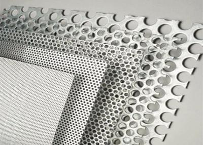 China Color Coated Decorative Perforated Aluminum Sheet Metal With Pvdf Coating for sale