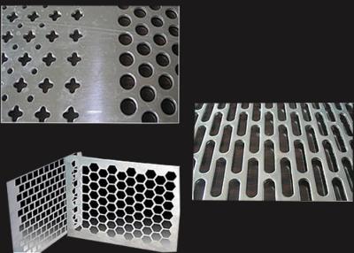 China Artistic Perforated Aluminium Plate , Customized Aluminum Sheet With Holes  for sale