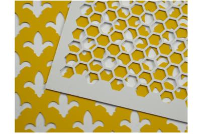 China Powder Coated Perforated Aluminum Sheet Customized Hole Shape / Color for sale