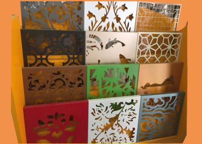 China Irregular 3004 Aluminum Perforated Metal Sheet With Artistic Shapes Hole for sale