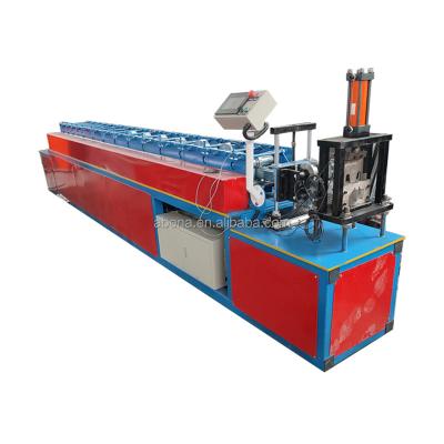 China Hotels Roll Shutter Door Making Machine Rolling Shutter Door Guide Rails Roll Forming Machine for sale