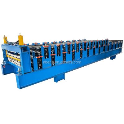 China Hotels Double Deck Double Layer Roll Forming Machine for sale