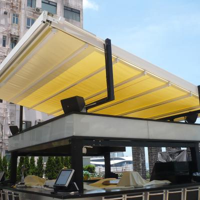 China Attractive patios and flexible retractable awning tent for your store or patio for sale