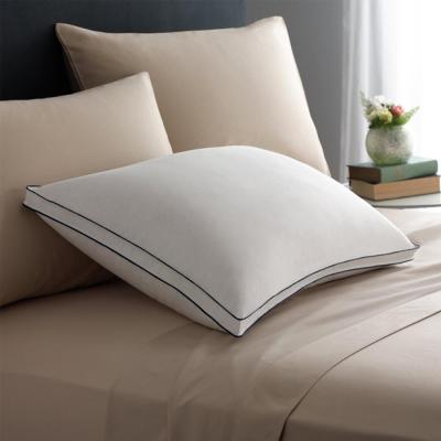 China Wholesale Fashion Soft And Puff White Goose Down Feather Filled Long Sleep Pillow for sale