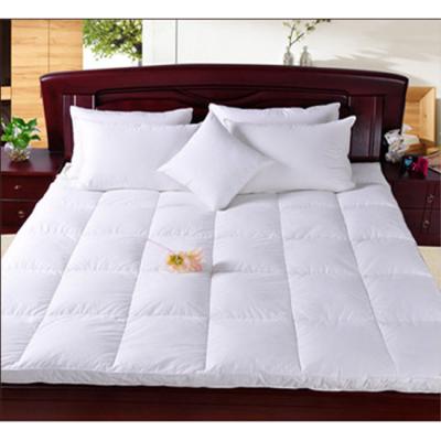 China Waterproof All Comfortable Thin Double Feather Bed Mattress Topper With Soft Sizes Duck Imperial for sale