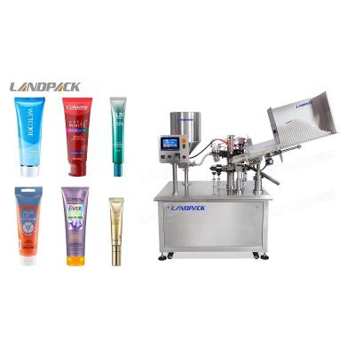 China Food Landpack LD-CFW-00 Cosmetic Creams Metal Plastic Aluminum Tube Packaging Packing Machine for sale