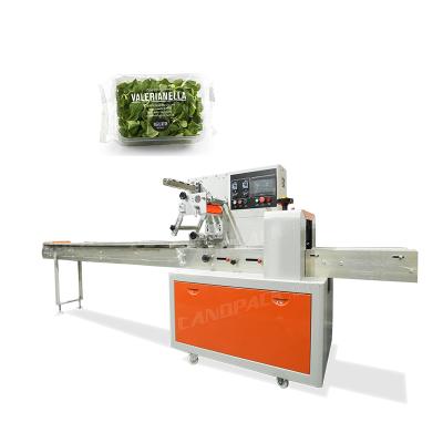 China Vegetable packing machine automatic candy food landpack pillow packing machine for sale