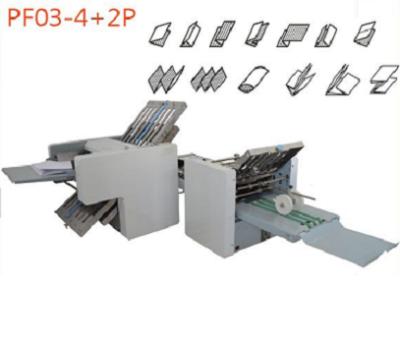 China Guangzhou 297*432mm cross fold continuous paper folding machine of various kinds of fold for sale