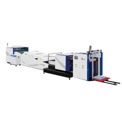 China Retail 1050 Automatic Spot UV Coating Machine Paper Water Based UV Disappearing Machine With CE for sale