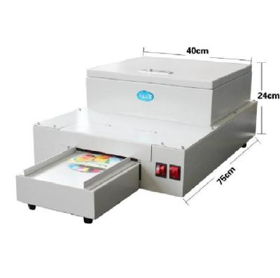 China Building Material Shops RC-140 Digital CD DVD Disc UV Coating Machine for sale