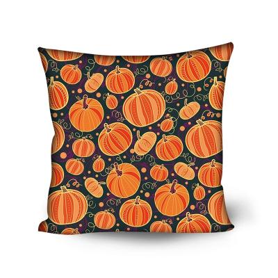 China Fashion Thanksgiving Theme Pattern Printing Pumpkin Turkey House Anime Polyester Anti-Static Pillow Case for sale