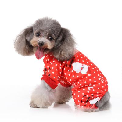 China New Viable Fashion Christmas Dog Cloth Pet Accessories Christmas Pet Dress for sale