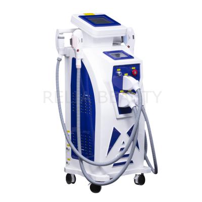 China Professional ND Yag Laser RF Hair Removal Machine Dual Screen ND Yag Dye Removal Dual Screen Hair Removal Tattoo Removal Laser Multifunctional Skin Care for sale