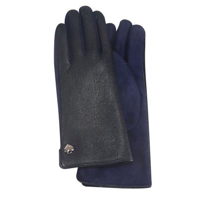 China Soft Leather Good quality 30% pu 70% polyester one size fits women leather gloves for sale