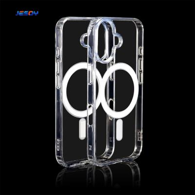 China Stong Magnetic Mag Safe case Drop Protection Clear TPU For iPhone 12 13 14 Pro Max for sale