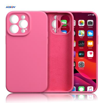 China Scratch Resistant Real Liquid Silicone Mobile Case Shockproof For IPhone 16 Pro Max for sale