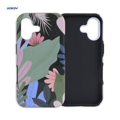 China 3D Film Sublimation Blank Phone Case Tpu Pc Mobile Cell Phone Cover For IPhone for sale