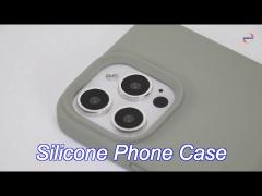 strong magnet magsafe liquid silicone phone case for iphone 16 pro