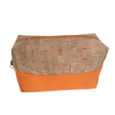 China Contrast Custom Color Quality Assurance Eco - Friendly Cork Canvas Storage Bag for sale