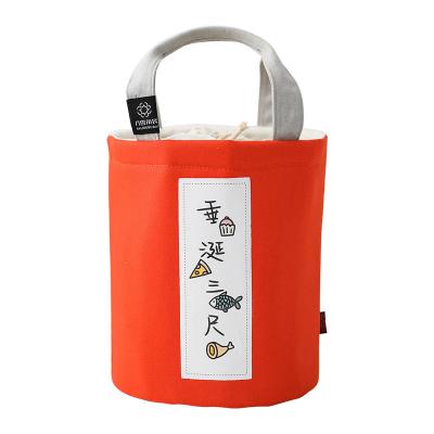 China Professional Production Eco - Friendly Cotton Insulated Cooler Bags Durable Insulated Bag for sale