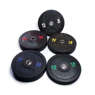 China Best Durable Gym Equipment Custom Bumper Plates Rubber Weightlifting Barbell Weight Plates for sale