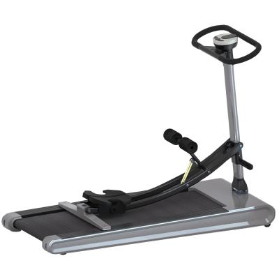 China Mini Foldable Exercise Fitness Equipment Home Household Small Multifunctional Free Mute Motorless Mechanical Treadmill for sale