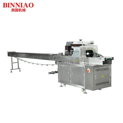 China Automatic Food Wax Paper Soap Pillow Depilatory Packaging Machine for sale