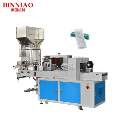 China Beverage Pillow Group Type Drinking Straw Packing Machines for sale