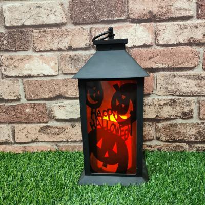 China Mid Century Halloween Christmas Design Candle Led Lantern Decorative Vintage Battery Operated Home Decor for sale