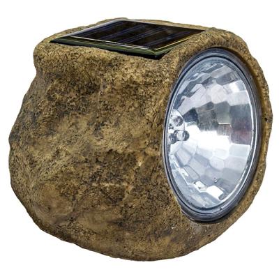 China Outdoor garden bronze natural stone solar light solar lamp for sale