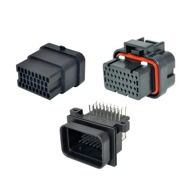 China Leyi DJ3026-1.6-21 automotive waterproof pin holder auto connector plug with male and female for sale