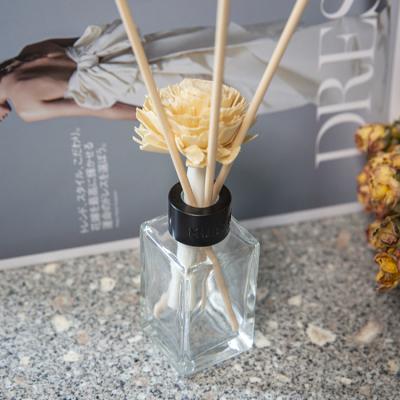 China Gift & High Quality Craft 50ml 100ml 150ml 200ml Reed Perfume Diffuser Bottle Glass Home Decoration For Aroma Oil for sale