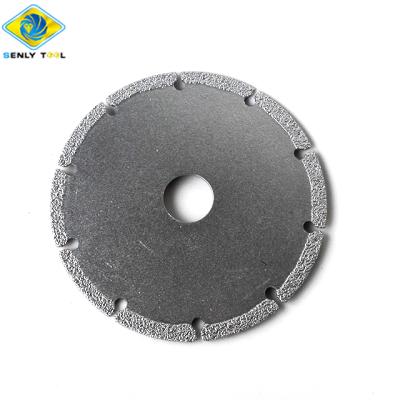 China Concrete Diamond Tools Plate 110mm Small Circular Cut Diamond Saw Blade For Cutting Marble Stone for sale