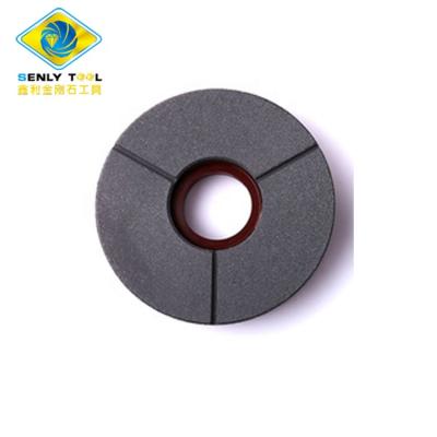 China High Grinding Efficiency 200mm 8 Inch Black Round Shape Polishing Buff Tools Buff For Granite Automatic Polishing Machine for sale