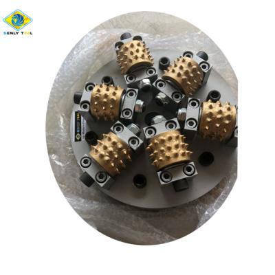 China Stone Diamond Roller Concrete Floor Bush Grinding Hammer Efficiently Plates Grinding Wheel for sale