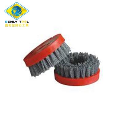 China Diamond Marble Stone Round Diamond Grinding Brush For Stone Surface Grinding for sale