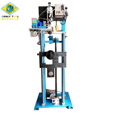 China 250-3300mm Semi Automatic Segment Welding Machine Welded Frame High Frequency Diamond Segment Welding Machine For Saw Blade Diamond Welding Segment for sale