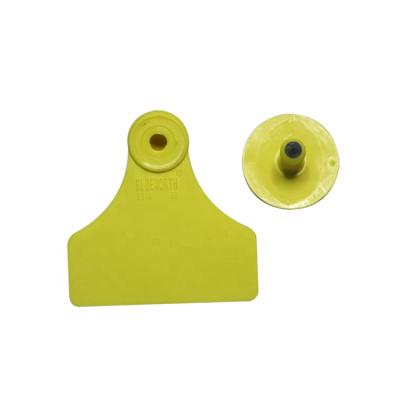 China Farms New Product Tamper Proof Pig TPU Ear Tag 58*58mm for sale