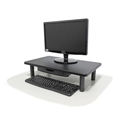 China MDF Board and Metal Height Quality Monitor Riser Stand Desktop Computer Riser Monitor Stand Laptop Table Stand Monitor Risers 20kg for sale