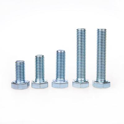 China Galvanized Carbon Steel Hex Bolt DIN 931 Hex DIN933 Hex Head Bolt for sale