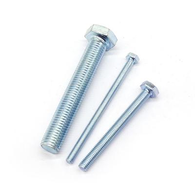 China Galvanized Carbon Steel Hex Bolt DIN 931 Hex DIN933 Hex Head Bolt for sale