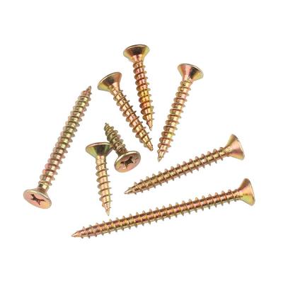 China Factory Hot Sale HEX Gypsum Drywall Screws Carbon Steel Yellow Drywall Screw for sale