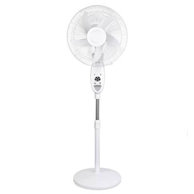 China Outdoor Vertical Stand With Portable Hand Fan Battery Powered Standing Rechargeable Fan for sale