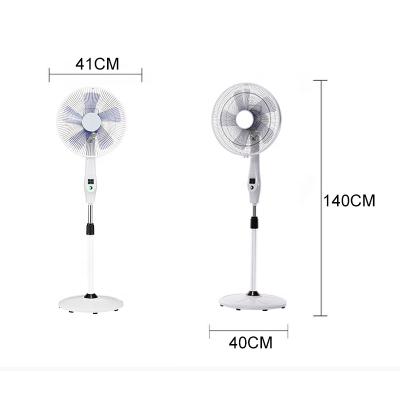 China Household Silence Wind, Sleep Wind DC Fan Air Cooler 16inch Solar DC Stand Fan for sale