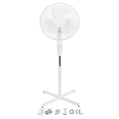 China Cheap swing function 110-240V 50-60Hz AC power CE CE CB ROSH 16 inch stand fan pedestal fan coolig fan home appliances for sale