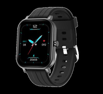 China Hot Selling OEM SDK 1.69 Inch Waterproof Men's Wrist Watch Square Reloj Smart Watch Touch Screen Wholesale for sale